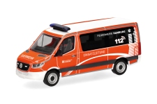 Herpa 098830 - H0 - Mercedes-Benz Sprinter 18 Bus Feuerwehr Hamburg